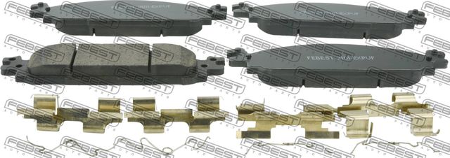 Тормозные колодки Febest передние для Ford Explorer V 2010-2019. Артикул 2101-EXPVF