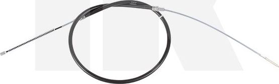 Трос ручника (тросик ручного тормоза) NK задний правый/левый для Volkswagen Golf III 1991-1999. Артикул 904782