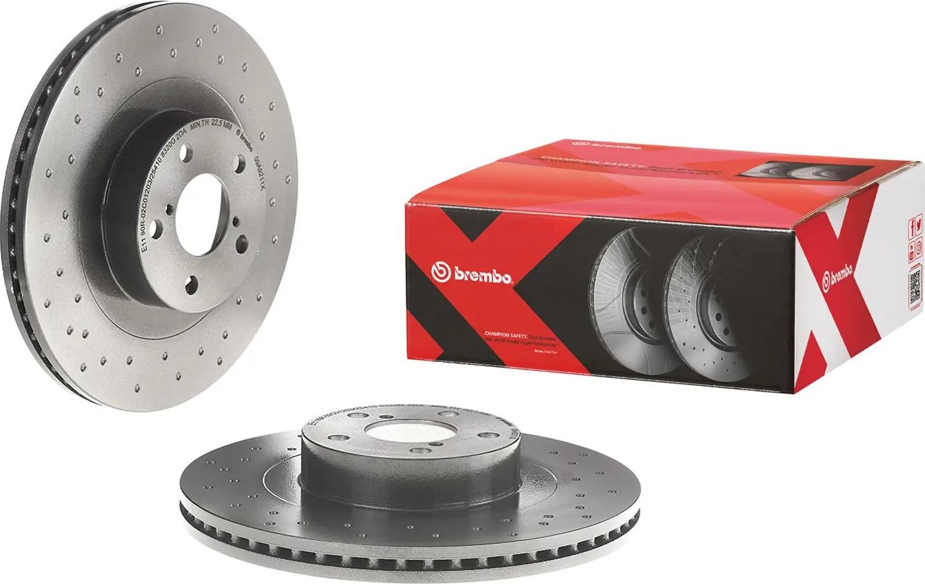 Тормозной диск Brembo XTRA LINE - Xtra. Артикул 09.A921.1X