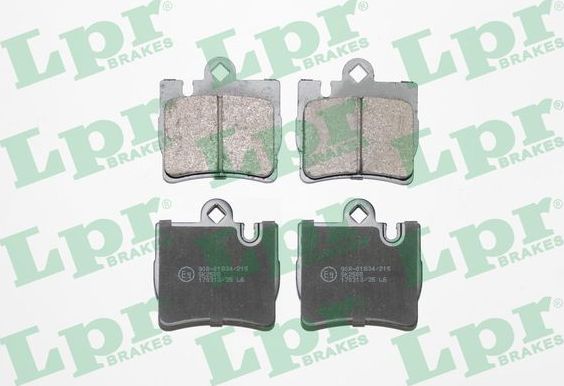 Тормозные колодки LPR. Артикул 05P905