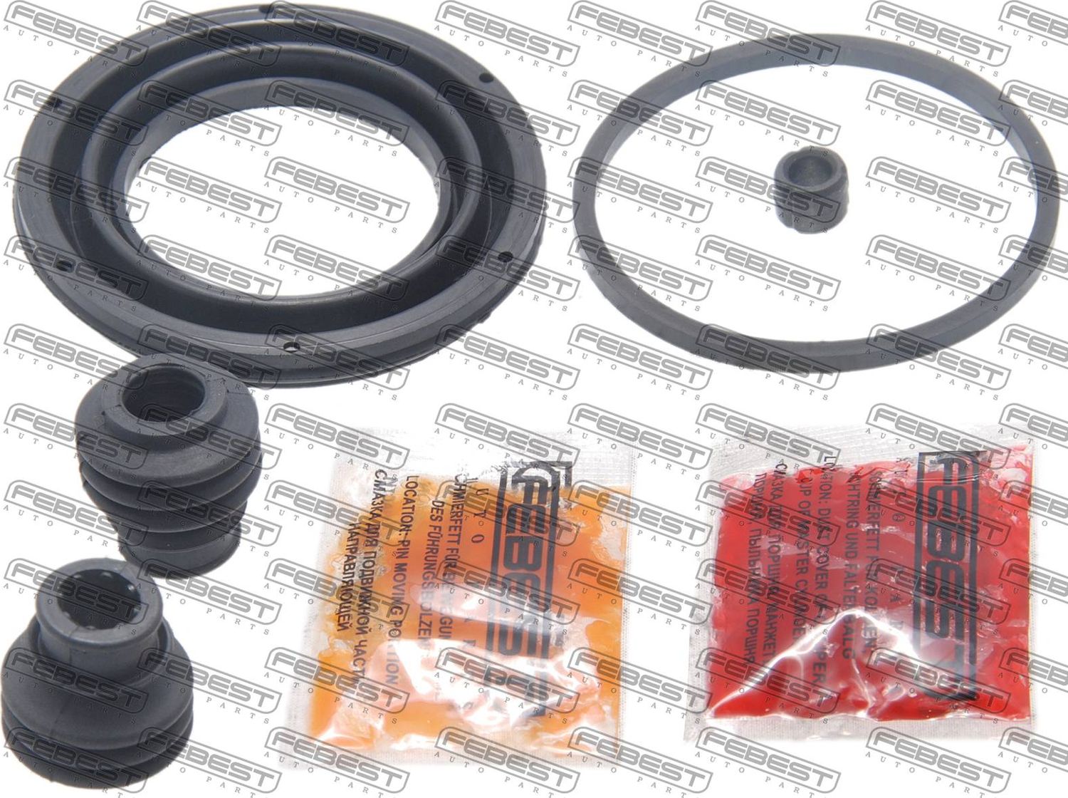 Ремкомплект тормозного суппорта Febest. Артикул 0475-CW5F