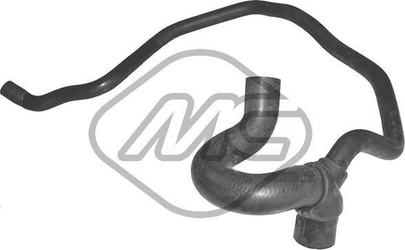 Патрубок радиатора (системы охлаждения) Metalcaucho нижний для Opel Tigra B 2004-2010. Артикул 09548