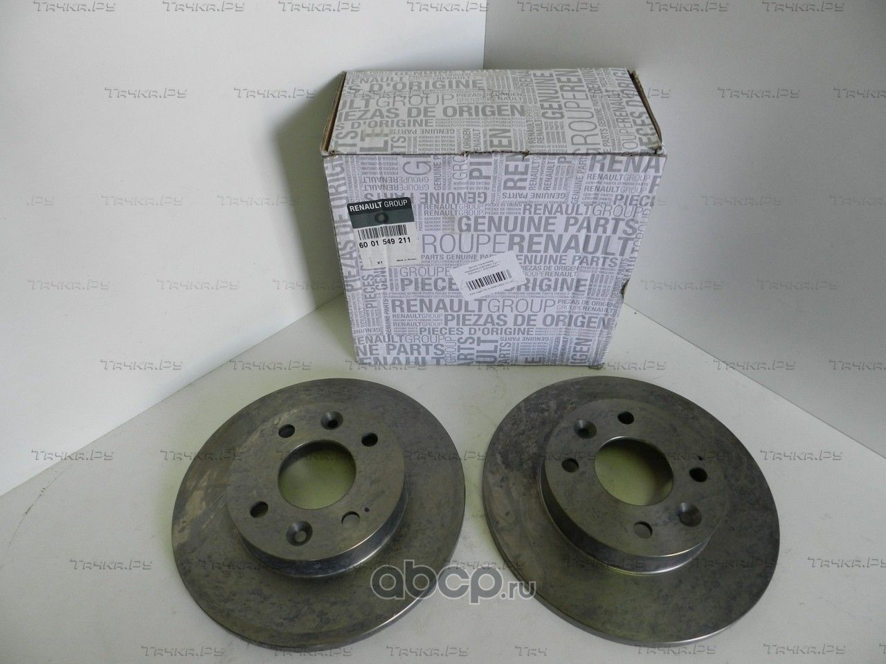 Тормозной диск Renault передний для Renault Clio I 1990-1998. Артикул 6001549211