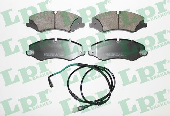 Тормозные колодки LPR. Артикул 05P1616B