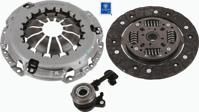 Сцепление (комплект) SACHS Kit plus CSC для Renault Sandero II 2014-2026. Артикул 3000 990 572