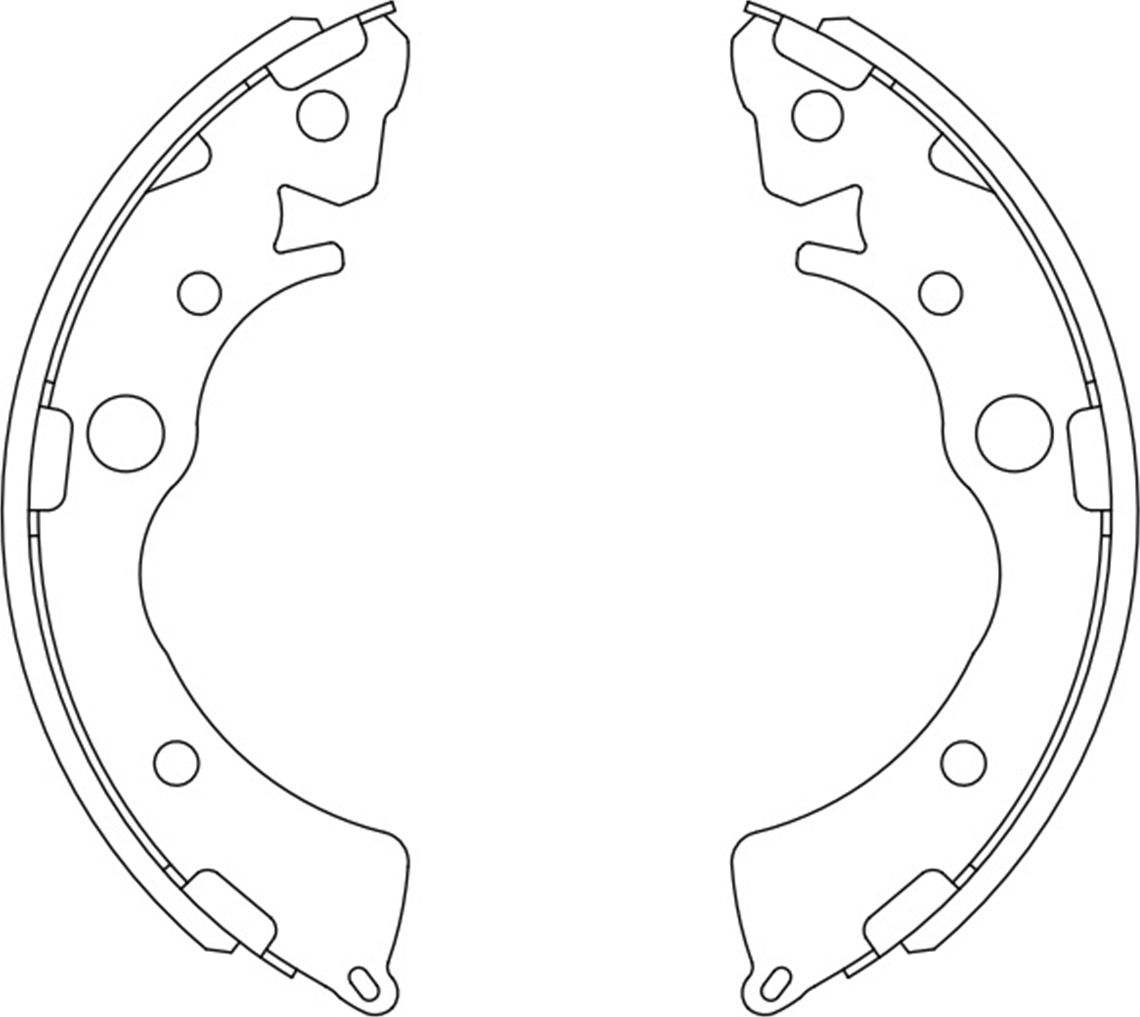 Тормозные колодки NiBK. Артикул FN5527