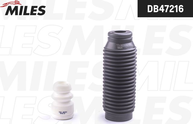 Комплект отбойников и пыльников амортизаторов (стоек) Miles. Артикул DB47216