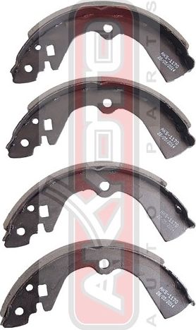 Тормозные колодки Akyoto Packing AKYOTO. Артикул AKS-1170