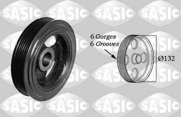 Шкив коленвала Sasic для Ford Puma I 2000-2002. Артикул 2156065