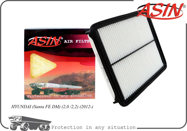 ASIN.FA2575 KIA Sorento II (XM) 2.2CRDi 2009.11> Фильтр воздушный Asin. Артикул ASINFA2575