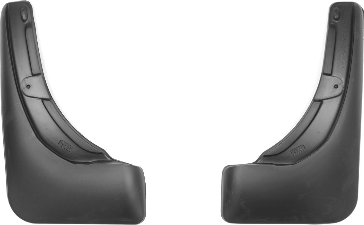 Брызговики Norplast задняя пара для Geely Atlas I 2018-2021. Артикул NPL-Br-24-02B