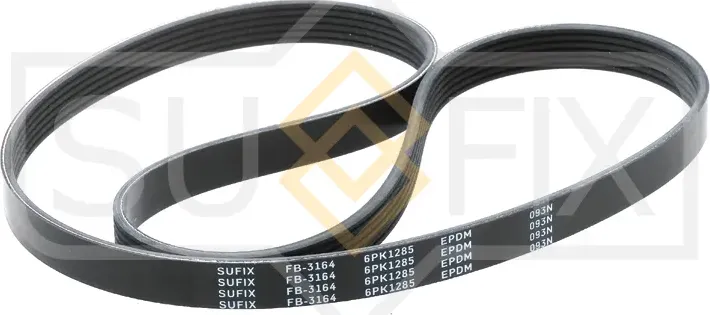 Ремень поликлиновый 6PK1285 (Sufix). Артикул FB3164