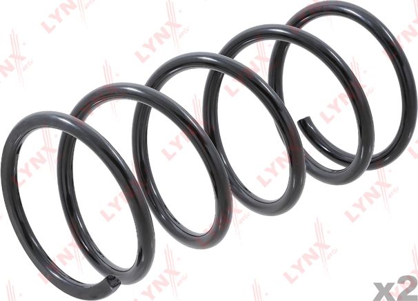 Пружина подвески LYNXauto передняя для Hyundai Santa Fe I 2001-2006. Артикул SC-1487