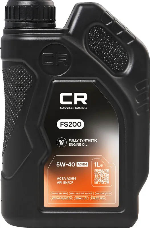 Масло моторное FS200 5W-40 A3/B4 1L (L1D00110) (Carville Racing) Carville Racing. Артикул l1d00110