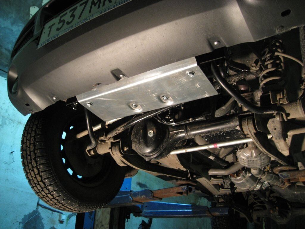 Защита Alfeco для рулевых тяг Suzuki Jimny (JB33,JB43) 1998-2018. Артикул ALF.23.22