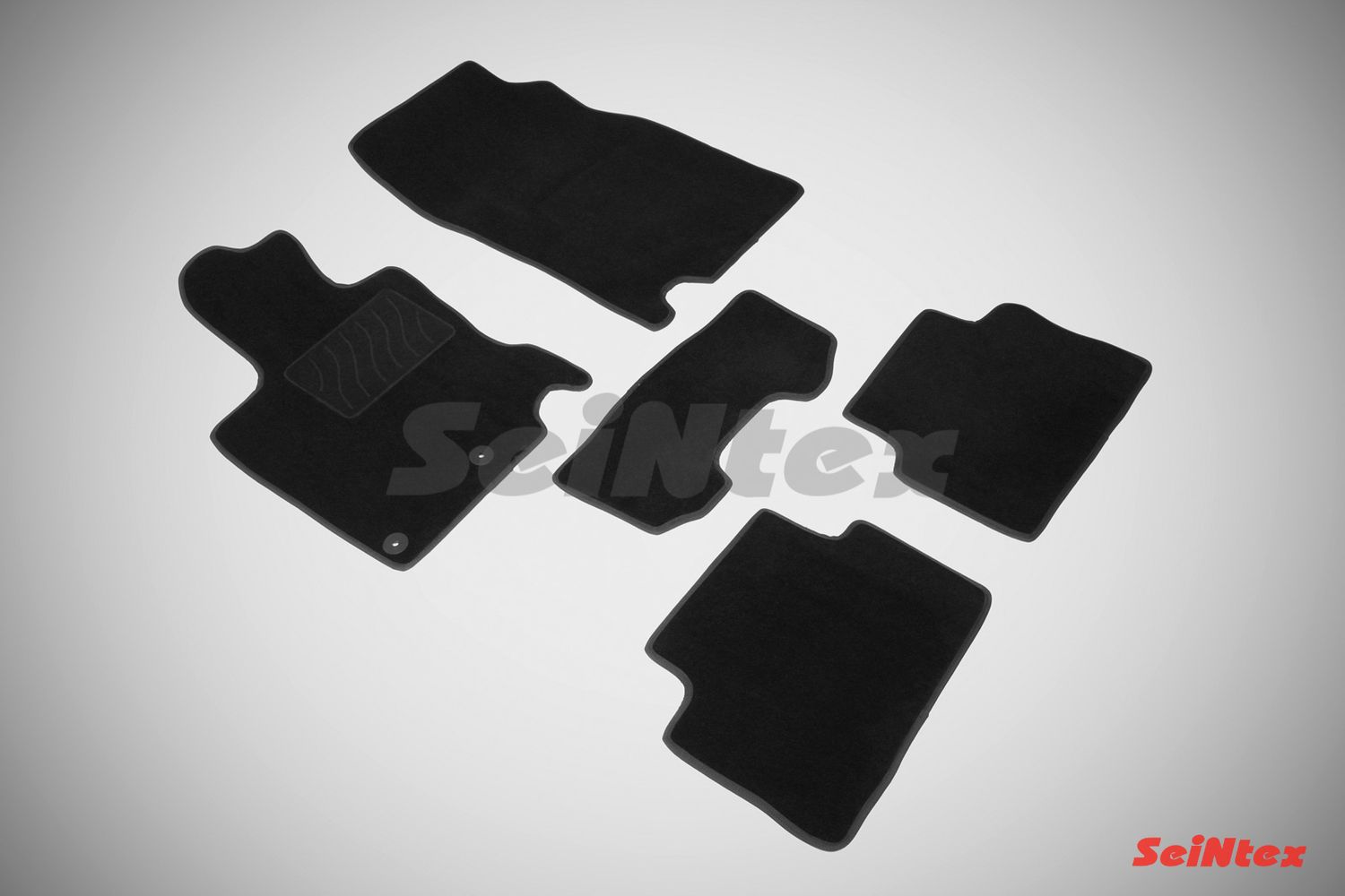 Коврики текстильные Seintex на нескользящей основе для салона Nissan Qashqai II 2014-2026. Артикул 85489