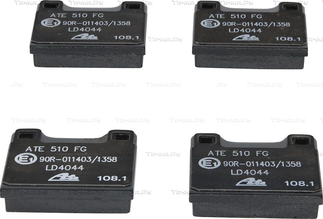 Тормозные колодки ATE Ceramic задние для Volvo V70 I 1997-1999. Артикул 13.0470-4044.2