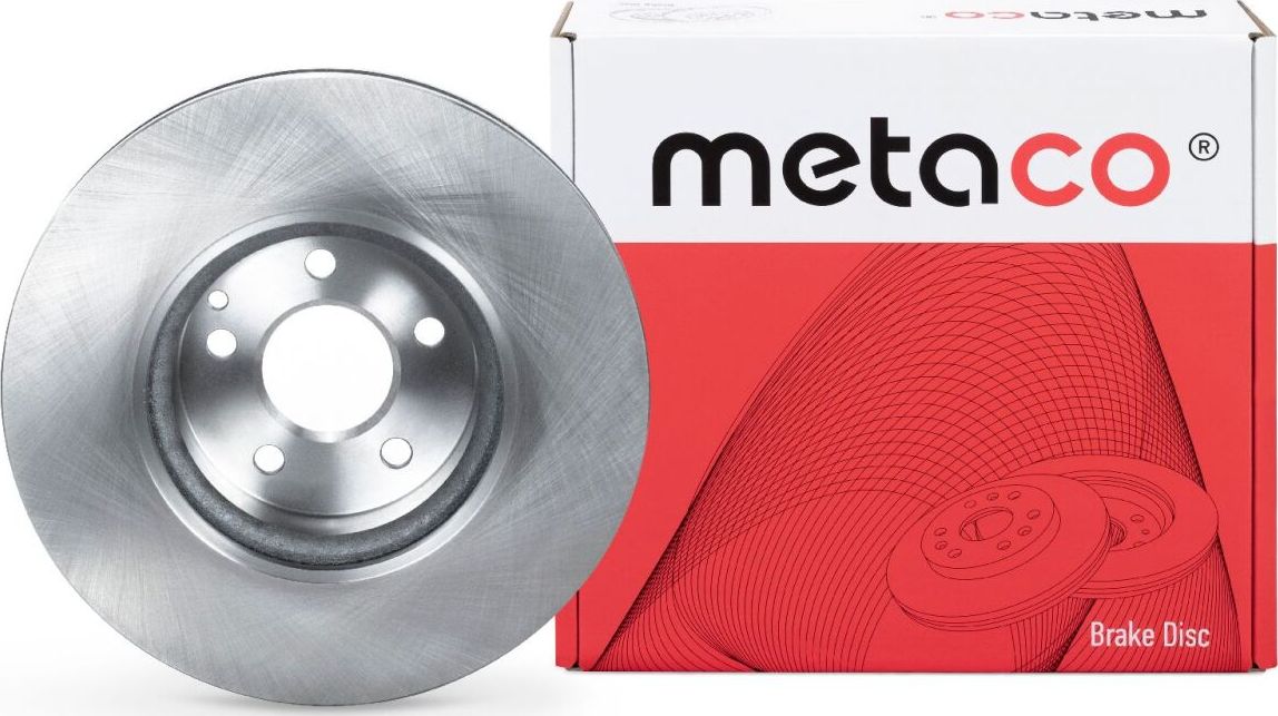 Диск тормозной передний вентилируемый (Metaco). Артикул 3050296