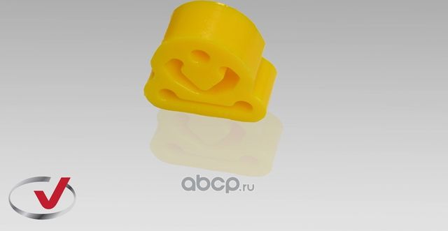 Хомут полиуретановый (усиленный) крепления глушителя (Vtulka). Артикул 208090