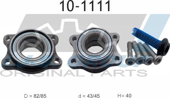 Ступичный подшипник (комплект) IJS Group. Артикул 10-1111