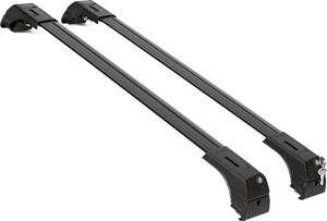 Багажные поперечины для интегрированных рейлингов Erkul Skybar V2 для Ford Tourneo Connect II 2013-2025 (Аэро-крыло дуги) ЧЕРНЫЙ. Артикул 12.SKY.01.15.V2.S