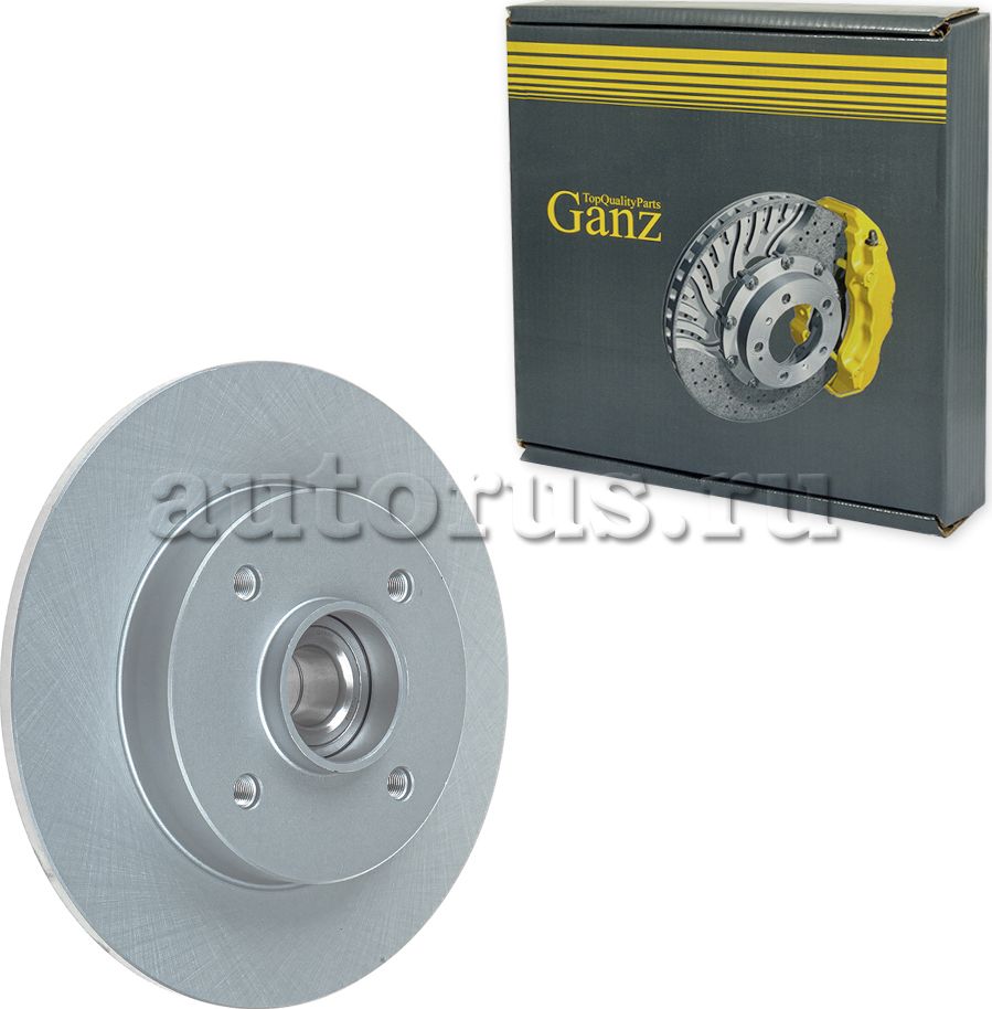 Диск тормозной задний с подшипником (Ganz). Артикул GIJ06129