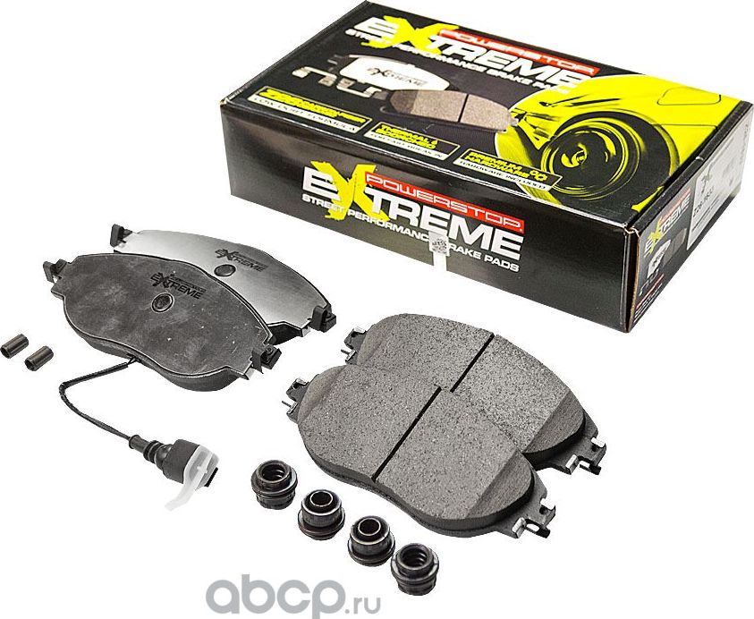 Передние керамические колодки Extreme Street Performance Z26 PowerStop 26-1633. Артикул 261633