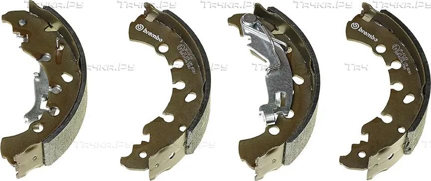 Тормозные колодки Brembo ESSENTIAL LINE задние для Fiat Punto II 2003-2012. Артикул S 23 555