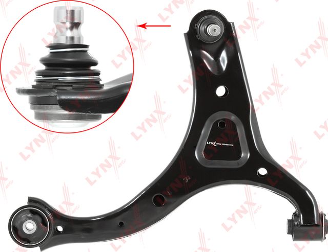 Поперечный рычаг передней подвески LYNXauto. Артикул C5348R