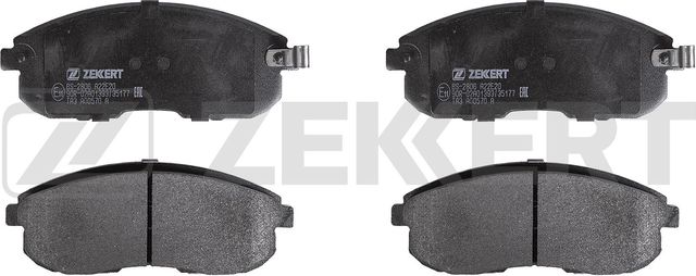 Тормозные колодки Zekkert передние для Nissan Juke I 2010-2019. Артикул BS-2806