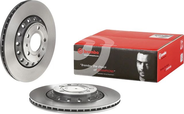 Тормозной диск Brembo UV Coated задний для Audi A8 II (D3) 2002-2010. Артикул 09.A269.11