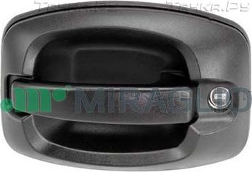Ручка двери Miraglio передняя правая для Fiat Ducato III 2006-2026. Артикул 80/581