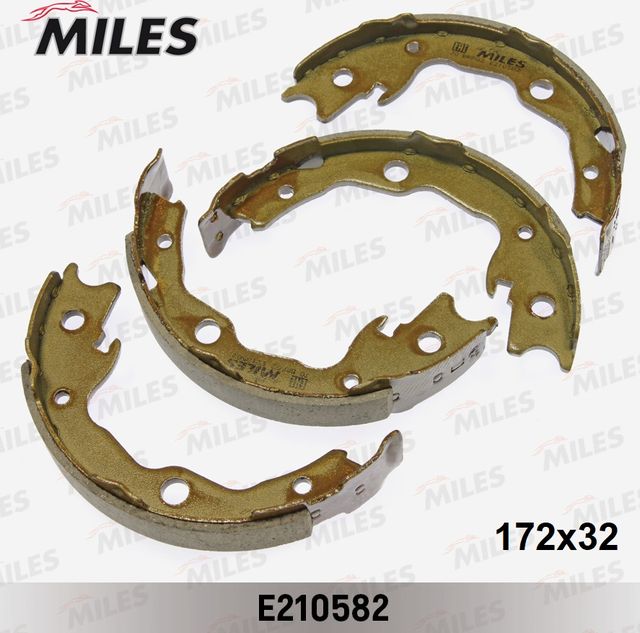 Тормозные колодки (стояночная тормозная система) Miles. Артикул E210582