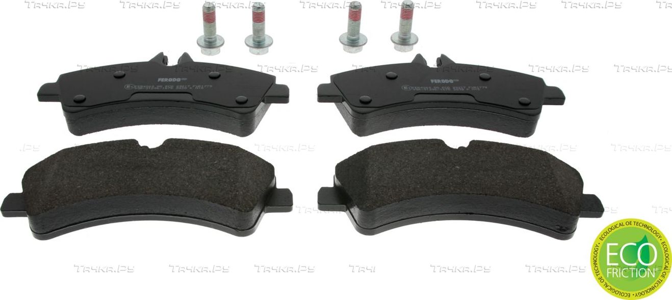 Тормозные колодки Ferodo Premier Eco Friction. Артикул FVR1779