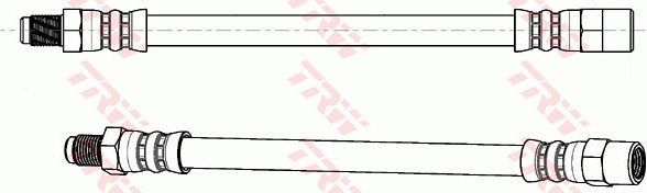 Тормозной шланг TRW. Артикул PHB554