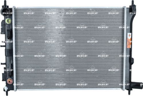 Радиатор охлаждения двигателя NRF (алюминий) для Kia Rio IV 2017-2026. Артикул 550364