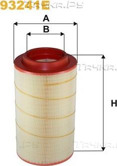Воздушный фильтр WIX Filters. Артикул 93241E