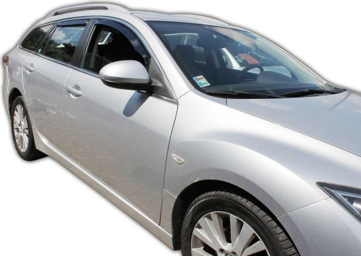 Дефлекторы Heko для окон Mazda 6 II универсал 2007-2012. Артикул 23147