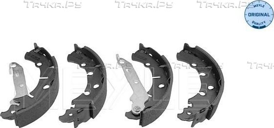 Тормозные колодки Meyle Original. Артикул 714 533 0000