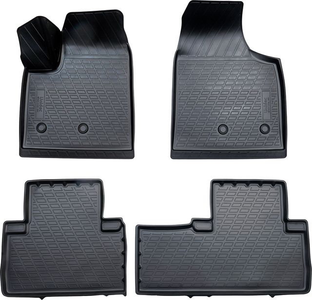 Коврики Норпласт для салона Dongfeng DFSK iX7 (1,2 ряд) 2023-2026 ЧЕРНЫЕ. Артикул NPA11-C208-380-1