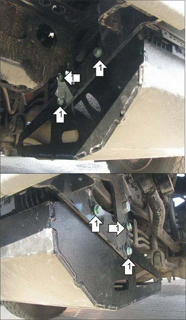 Защита Мотодор для радиатора, змеевика компрессора MAN TGS 2007-2026. Артикул 24817