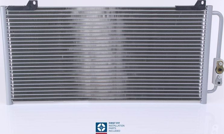 Радиатор кондиционера (конденсатор) Nissens (алюминий). Артикул 94255