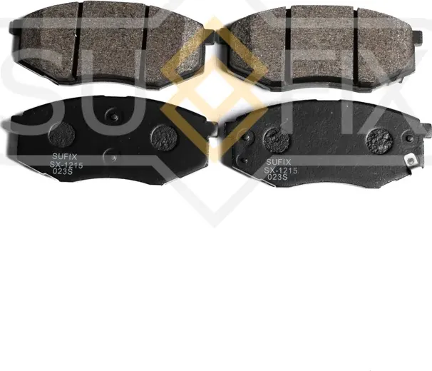 Колодки тормозные дисковые | перед прав/лев | (Sufix). Артикул SX-1215
