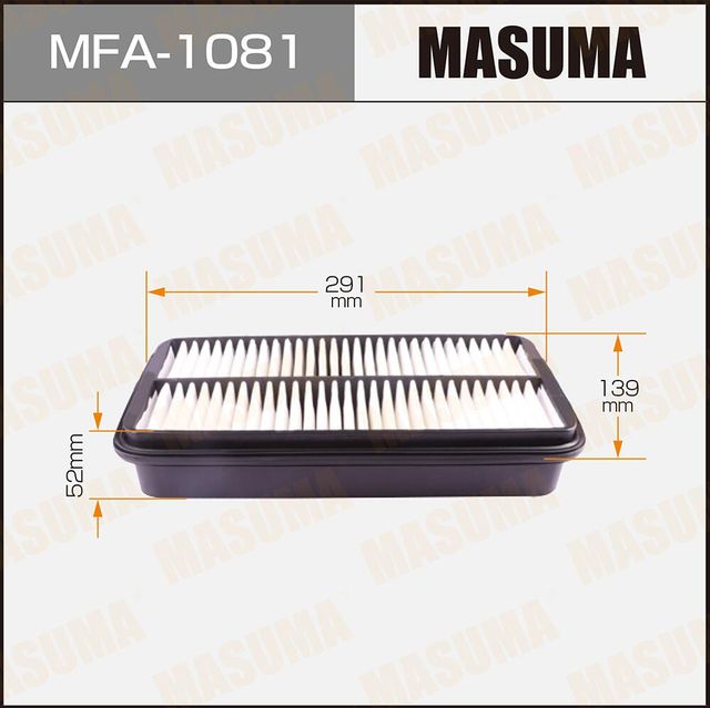 Воздушный фильтр Masuma. Артикул MFA-1081