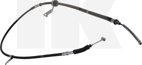 Трос ручника (тросик ручного тормоза) NK. Артикул 9045144