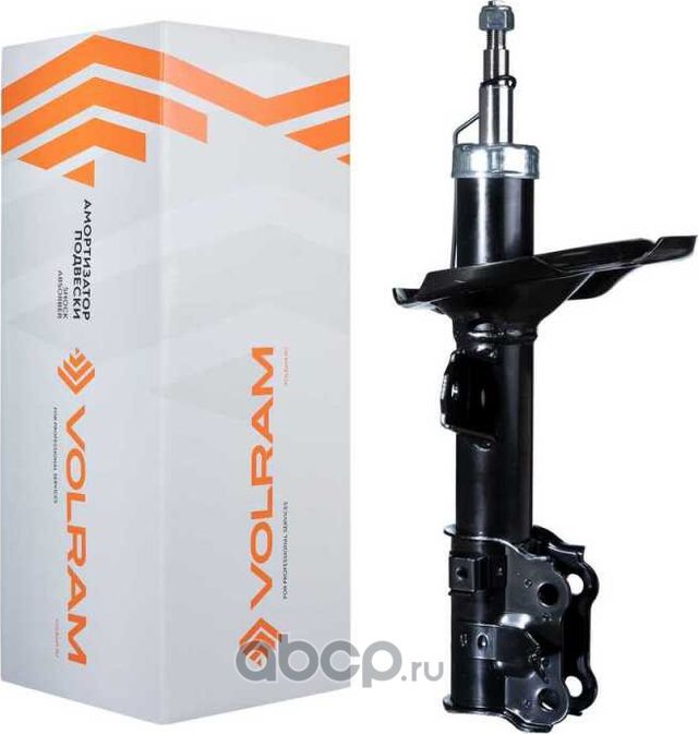АМОРТИЗАТОР KIA RIO II (JB) 1.4, 1.6 05-, (стойка) передний правый газомасляный, (Volram). Артикул VR11231