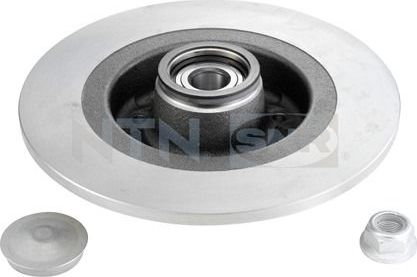 Тормозной диск NTN / SNR задний для Renault Scenic II 2006-2008. Артикул KF155.115U