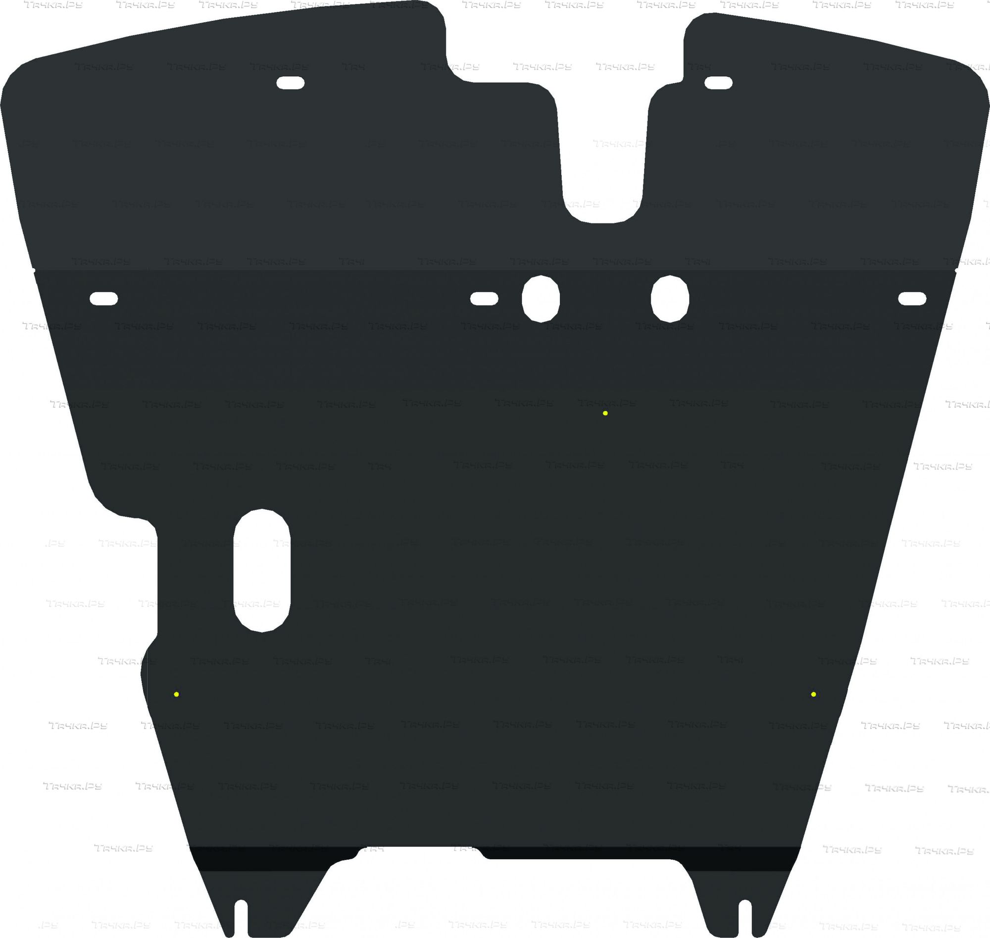 Защита Alfeco для картера и КПП Mitsubishi Lancer 8 1996-2000. Артикул ALF.14.24