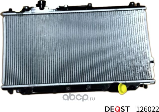 Радиатор охлаждения двигателя KIA SPECTRA (FB) Седан 00-11 1.6 DOHC (Deqst). Артикул 126022