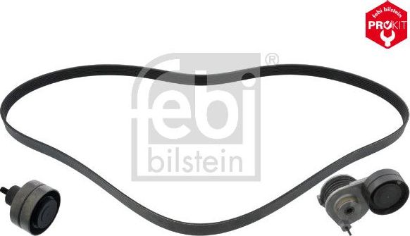 Приводной ремень поликлиновой с роликами (комплект) Febi Bilstein ProKit для DAF XF 95 2002-2006. Артикул 40155